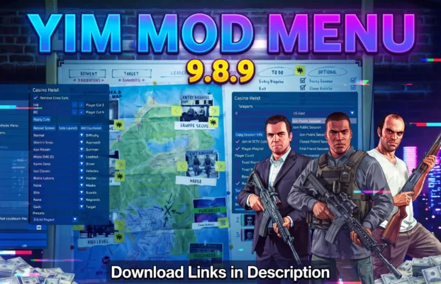 Yim Mod Menu for GTA V Online 9.8.9 Legacy